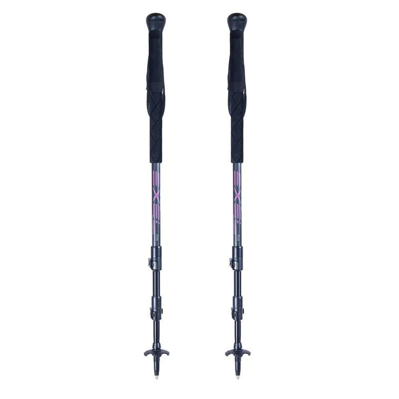 Exel Bâtons De Randonnée PEAK CARBON 100 Pink 1 Exel Bâtons De Randonnée PEAK CARBON 100 Pink