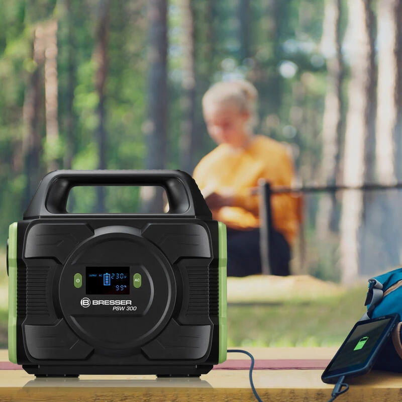 Batterie Externe Portable BRESSER 300 W - Powerbank, Camping, Voyage 7 Batterie Externe Portable BRESSER 300 W - Powerbank, Camping, Voyage – Image 7
