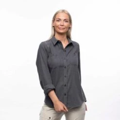 Bergans Of Norway Tovdal - Chemise De Marche Pour Femmes - Gris Foncé -Regatta Promos Boutique bergans of norway tovdal chemise de marche pour femmes gris fonce 5