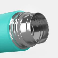 Quechua Bouteille Isotherme Inox 0,4L Avec Gobelet Pour La Randonnée - Turquoise -Regatta Promos Boutique bouteille isotherme inox 04l avec gobelet pour la randonnee turquoise 6