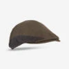 Casquette Plate Chasse Chaude Marron