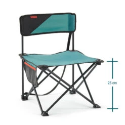 Quechua CHAISE BASSE PLIANTE DE CAMPING MH100 Bleue -Regatta Promos Boutique chaise basse pliante de camping mh100 bleue 3