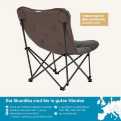 Chaise De Camping Pliante - Mala - Sac De Transport - Rembourrée - Max. 135 Kg -Regatta Promos Boutique chaise de camping pliante mala sac de transport rembourree max 135 kg 5