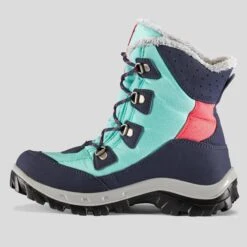 Quechua CHAUSSURES CHAUDES IMPERMÉABLES DE RANDONNÉE -SH500 WARM HIGH LACET-ENFANT 30-38 -Regatta Promos Boutique chaussures chaudes impermeables de randonnee sh500 warm high lacet enfant 30 38 2