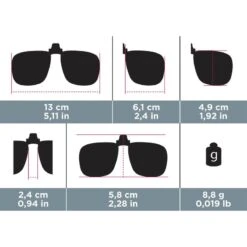 Quechua Clip Adaptable Sur Lunettes De Vue - MH OTG 120 Large - Polarisant Catégorie 3 -Regatta Promos Boutique clip adaptable sur lunettes de vue mh otg 120 large polarisant categorie 3 8