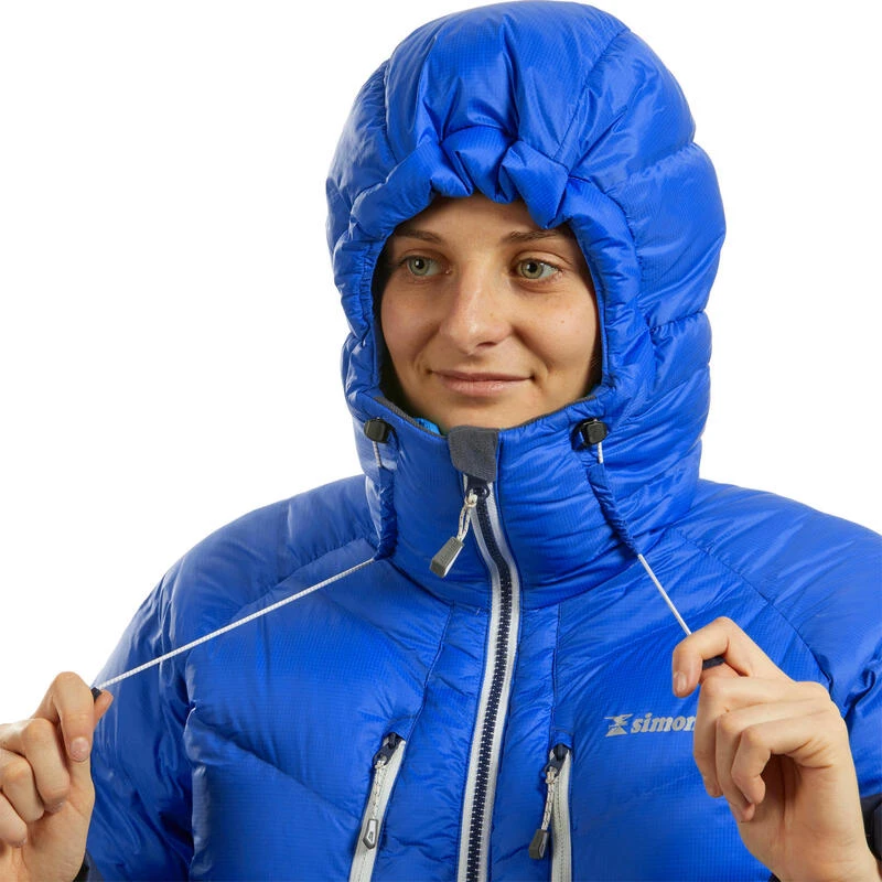 Simond Doudoune En Duvet D'alpinisme Femme - MAKALU Bleu 5 Simond Doudoune En Duvet D'alpinisme Femme - MAKALU Bleu – Image 5