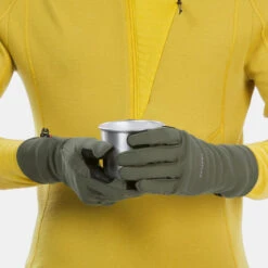 Gants Tactiles Et Stretch De Trekking Montagne - MT500 Kaki - Adulte -Regatta Promos Boutique gants tactiles et stretch de trekking montagne mt500 kaki adulte 5