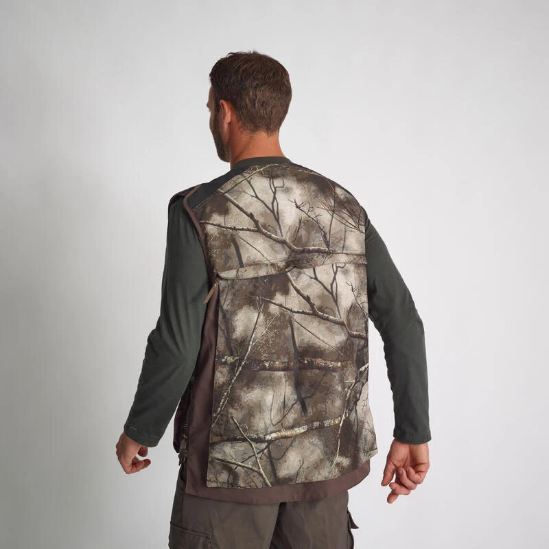 GILET CHASSE 500 CAMOUFLAGE TREEMETIC 2 GILET CHASSE 500 CAMOUFLAGE TREEMETIC – Image 2