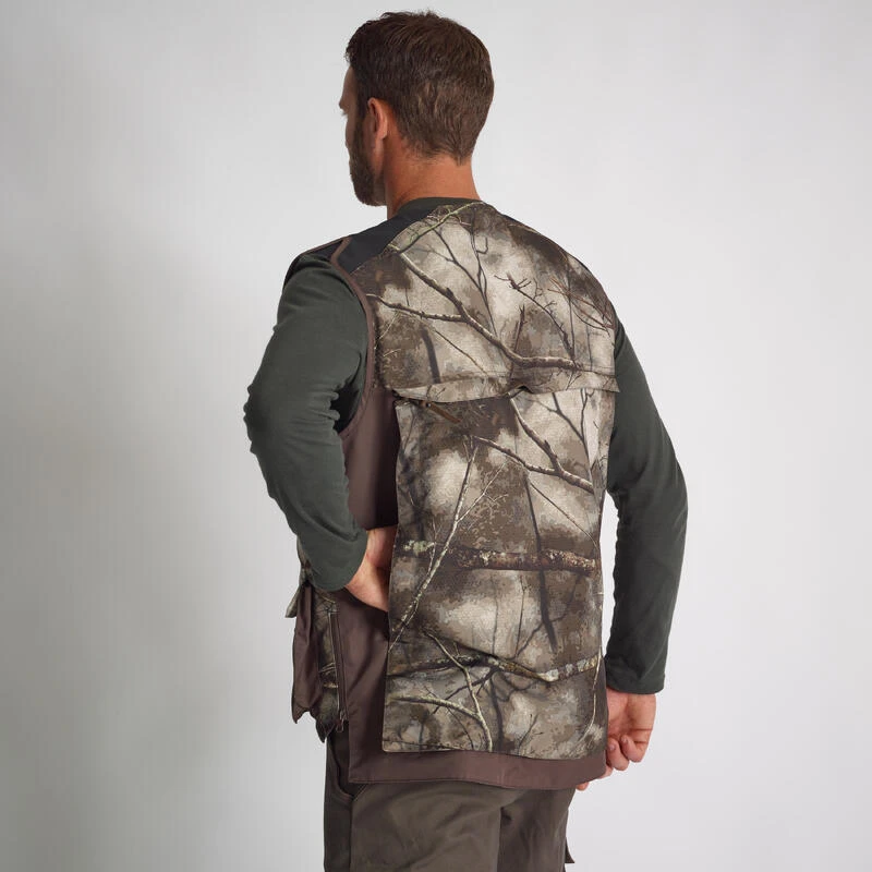 GILET CHASSE 500 CAMOUFLAGE TREEMETIC 9 GILET CHASSE 500 CAMOUFLAGE TREEMETIC – Image 9
