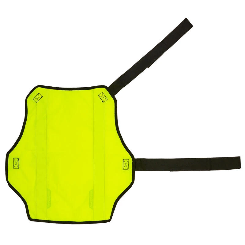 GILET CHIEN CHASSE JAUNE 100 5 GILET CHIEN CHASSE JAUNE 100 – Image 5