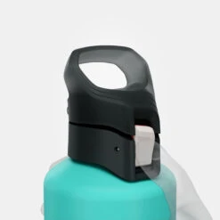 Quechua Gourde Alu 1L Avec Bouchon à Ouverture Rapide Pour La Randonnée - Vert -Regatta Promos Boutique gourde alu 1l avec bouchon a ouverture rapide pour la randonnee vert 4