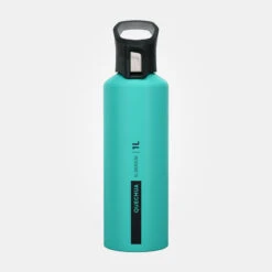 Quechua Gourde Alu 1L Avec Bouchon à Ouverture Rapide Pour La Randonnée - Vert -Regatta Promos Boutique gourde alu 1l avec bouchon a ouverture rapide pour la randonnee vert 9