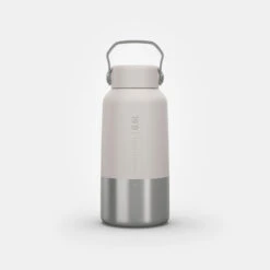 Quechua Gourde Inox 0,6L Avec Bouchon à Vis Pour La Randonnée - Blanc -Regatta Promos Boutique gourde inox 06l avec bouchon a vis pour la randonnee blanc 9