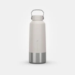 Quechua Gourde Inox 1L Avec Bouchon à Vis Pour La Randonnée - Blanc -Regatta Promos Boutique gourde inox 1l avec bouchon a vis pour la randonnee blanc 9