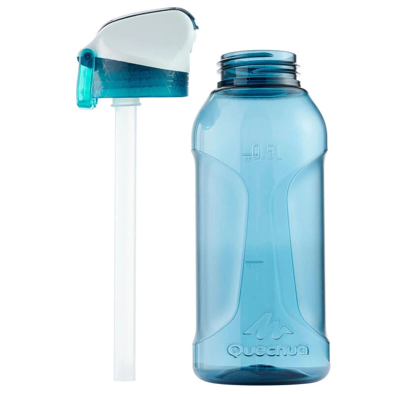 Quechua Gourde Randonnée 900 Bouchon Instantané Avec Pipette 0,5 Litre Ecozen® Bleu 2 Quechua Gourde Randonnée 900 Bouchon Instantané Avec Pipette 0,5 Litre Ecozen® Bleu – Image 2