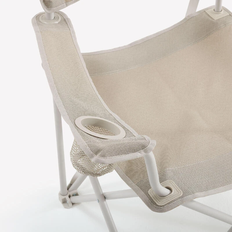 Quechua GRAND FAUTEUIL PLIANT POUR LE CAMPING - XL 5 Quechua GRAND FAUTEUIL PLIANT POUR LE CAMPING - XL – Image 5