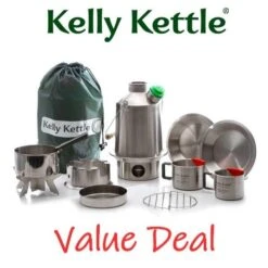Kelly Kettle Kit Ultime 'Scout' - Acier Inoxydable NOUVEAU -Regatta Promos Boutique kelly kettle kit ultime scout acier inoxydable nouveau 2