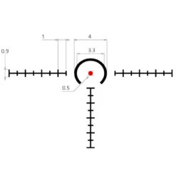 LUNETTE DE TIR RED DOT DELTA OPTICAL HORNET 1X PRISMATIC -Regatta Promos Boutique lunette de tir red dot delta optical hornet 1x prismatic 6