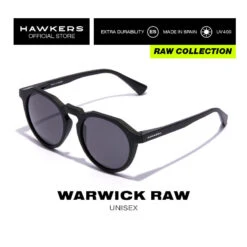 HAWKERS Lunettes De Soleil Pour Homme Et Femme BLACK DARK - WARWICK Raw -Regatta Promos Boutique lunettes de soleil pour homme et femme black dark warwick raw 5