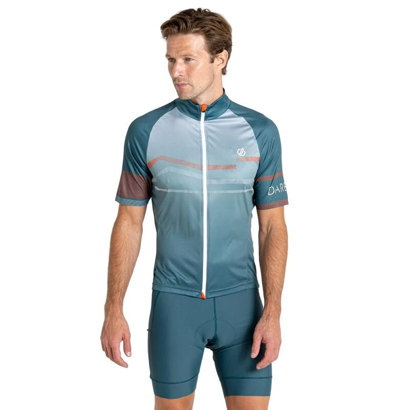 Dare 2b Maillot De Cyclisme REVOLVING Homme (Vert Méditerranéen) 1 Dare 2b Maillot De Cyclisme REVOLVING Homme (Vert Méditerranéen)