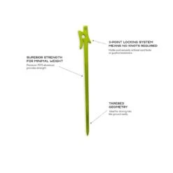 Nemo Equipment Airpin Tent Pegs - 4 Pièces -Regatta Promos Boutique nemo equipment airpin tent pegs 4 pieces 4