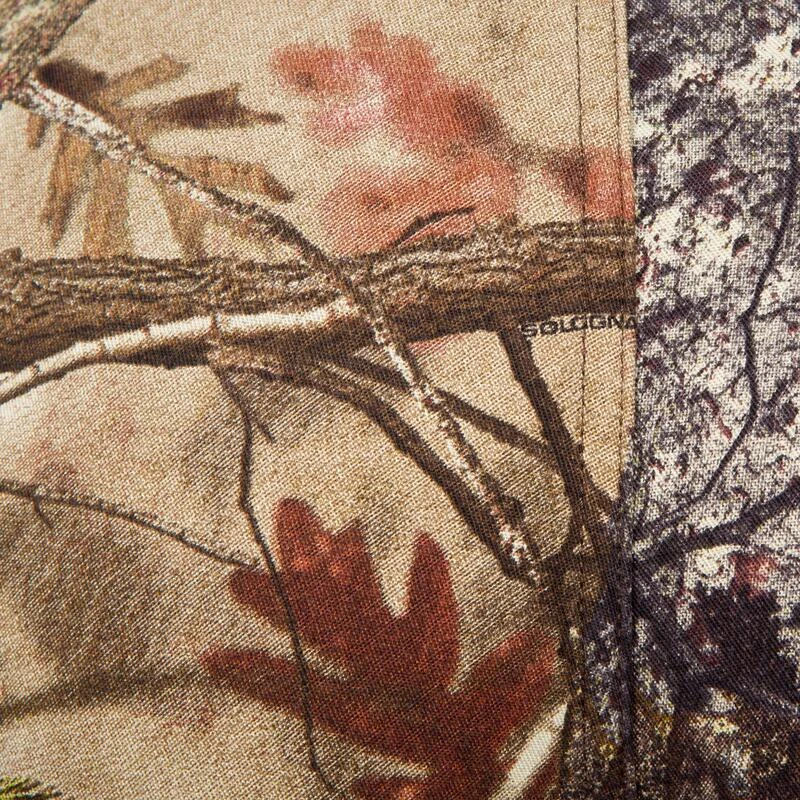 PANTALON CHASSE 100 RESPIRANT SILENCIEUX COTON CAMOUFLAGE FORET 8 PANTALON CHASSE 100 RESPIRANT SILENCIEUX COTON CAMOUFLAGE FORET – Image 8