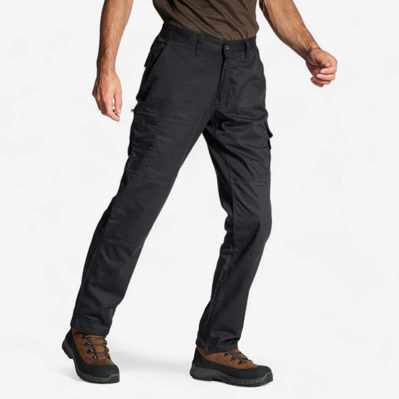 PANTALON STEPPE 300 SECOND CHOIX NOIR 1 PANTALON STEPPE 300 SECOND CHOIX NOIR