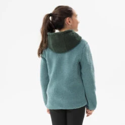 Polaire De Randonnée - Columbia Hoodie Sherpa Verte - Enfant 7-15 Ans -Regatta Promos Boutique polaire de randonnee columbia hoodie sherpa verte enfant 7 15 ans 4