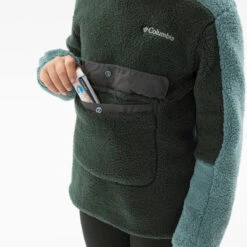 Polaire De Randonnée - Columbia Hoodie Sherpa Verte - Enfant 7-15 Ans -Regatta Promos Boutique polaire de randonnee columbia hoodie sherpa verte enfant 7 15 ans 6