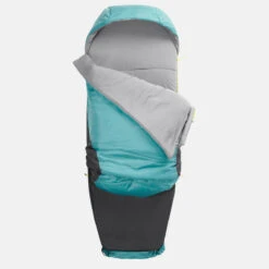 Quechua SAC DE COUCHAGE ENFANT 2 EN 1 - SLEEPIN BED JUNIOR 10°C BLEU -Regatta Promos Boutique sac de couchage enfant 2 en 1 sleepin bed junior 10c bleu 3