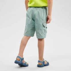 Quechua Short De Randonnée - MH500 KID Vert - Enfant 2-6 ANS -Regatta Promos Boutique short de randonnee mh500 kid vert enfant 2 6 ans 2