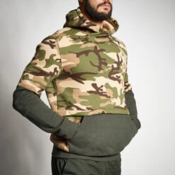 SWEAT A CAPUCHE 500 BICOLORE KAKI CAMOUFLAGE -Regatta Promos Boutique sweat a capuche 500 bicolore kaki camouflage 5