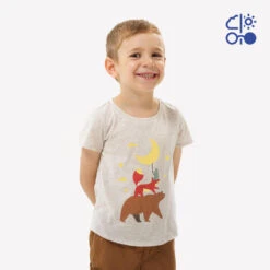 Quechua T-Shirt Enfant MH100 Beige- 2-6 ANS 9 Quechua T-Shirt Enfant MH100 Beige- 2-6 ANS -Regatta Promos Boutique t shirt enfant mh100 beige 2 6 ans 3