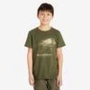 T-SHIRT Manches Courtes Junior 100 Sanglier Vert