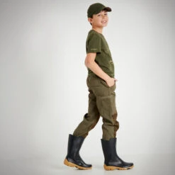 T-SHIRT Manches Courtes Junior 100 Sanglier Vert -Regatta Promos Boutique t shirt manches courtes junior 100 sanglier vert 6