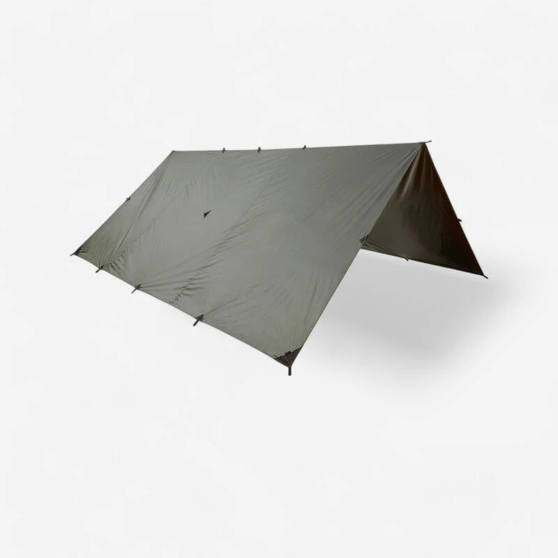TARP Bushcraft Bivouac 4x4 M Imperméable Kaki 1 TARP Bushcraft Bivouac 4x4 M Imperméable Kaki