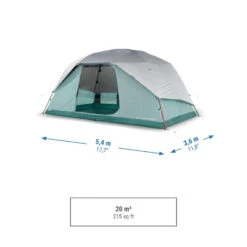 Quechua Tente à Arceaux De Camping - Arpenaz 6 ULTRAFRESH - 6 Personnes - -Regatta Promos Boutique tente a arceaux de camping arpenaz 6 ultrafresh 6 personnes 2