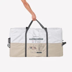 Quechua Tente Gonflable De Camping - Air Seconds 6.3 XXL F&B - 6 Personnes - 3 Chambres -Regatta Promos Boutique tente gonflable de camping air seconds 63 xxl f and b 6 personnes 3 chambres 2