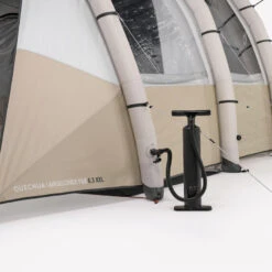 Quechua Tente Gonflable De Camping - Air Seconds 6.3 XXL F&B - 6 Personnes - 3 Chambres -Regatta Promos Boutique tente gonflable de camping air seconds 63 xxl f and b 6 personnes 3 chambres 4