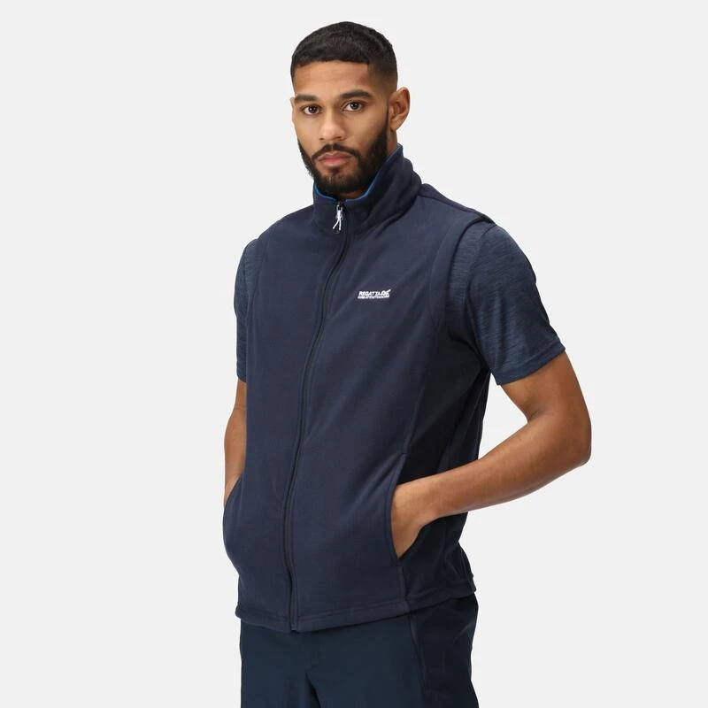 Regatta Tobias II Homme Fitness Gilet - Bleu Marin 4 Regatta Tobias II Homme Fitness Gilet - Bleu Marin â Image 4