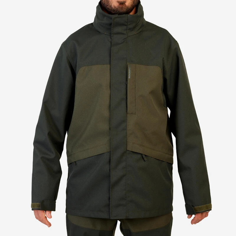 Veste Chasse Résistante Et Imperméable Supertrack Verte 100 2 Veste Chasse Résistante Et Imperméable Supertrack Verte 100 – Image 2
