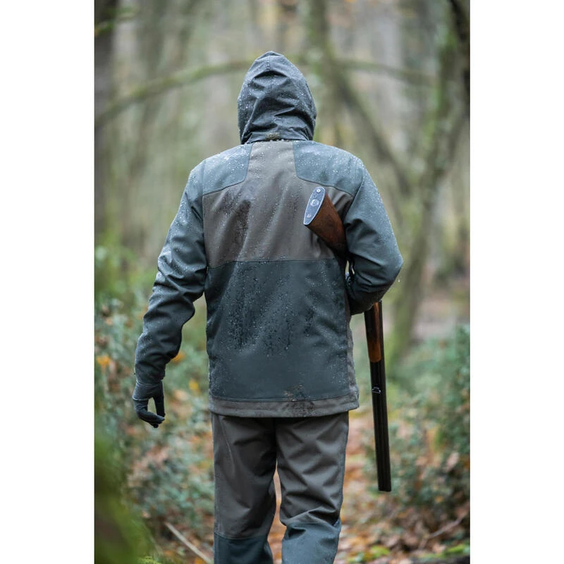 Veste Chasse Résistante Et Imperméable Supertrack Verte 100 7 Veste Chasse Résistante Et Imperméable Supertrack Verte 100 – Image 7