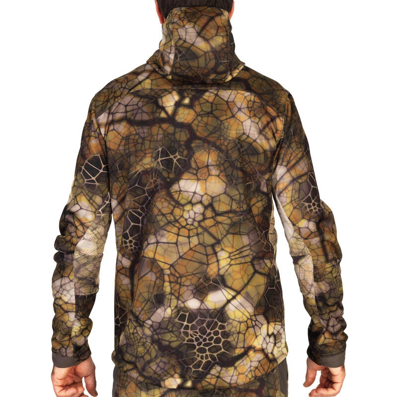 Veste Chasse Silencieuse Chaude Respirante 900 Camouflage Furtiv 4 Veste Chasse Silencieuse Chaude Respirante 900 Camouflage Furtiv – Image 4