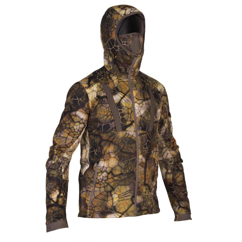 Veste Chasse Silencieuse Chaude Respirante 900 Camouflage Furtiv 1 Veste Chasse Silencieuse Chaude Respirante 900 Camouflage Furtiv