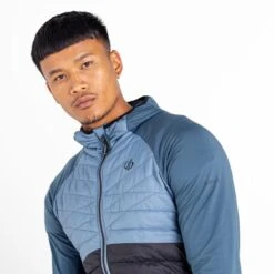 Dare 2b Veste Hybride MOUNTAINEER Homme (Bleuet Clair / Noir) -Regatta Promos Boutique veste hybride mountaineer homme bleuet clair noir 3