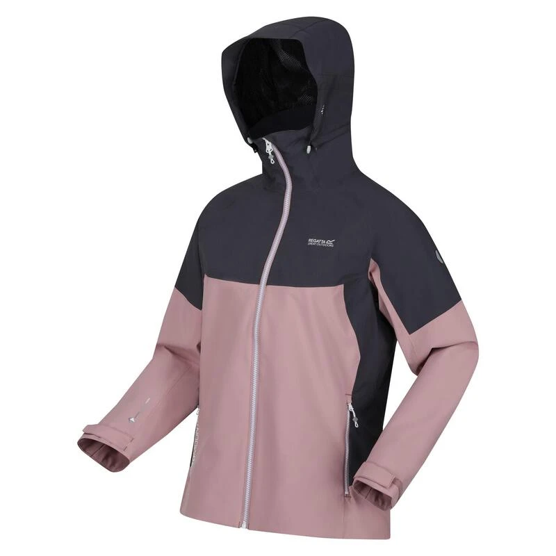 Regatta Veste Imperméable BOSFIELD Femme (Mauve Clair / Gris Phoque) 3 Regatta Veste Imperméable BOSFIELD Femme (Mauve Clair / Gris Phoque) – Image 3