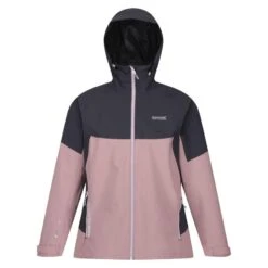 Regatta Veste Imperméable BOSFIELD Femme (Mauve Clair / Gris Phoque)