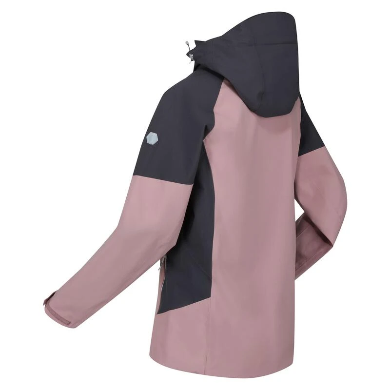 Regatta Veste Imperméable BOSFIELD Femme (Mauve Clair / Gris Phoque) 4 Regatta Veste Imperméable BOSFIELD Femme (Mauve Clair / Gris Phoque) – Image 4