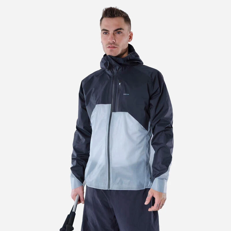 Quechua Veste Ultra Légère De Randonnée Rapide FH 900 Homme Bleu Grise. 1 Quechua Veste Ultra Légère De Randonnée Rapide FH 900 Homme Bleu Grise.